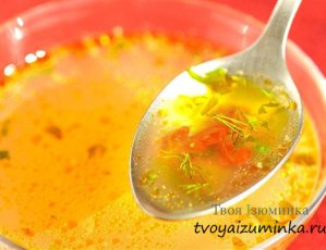 Бабушкин куриный бульон